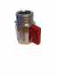 Preview: Messing Mini-Kugelhahn  - IGxAG (3/4 Zoll x 3/4 Zoll) - PN19